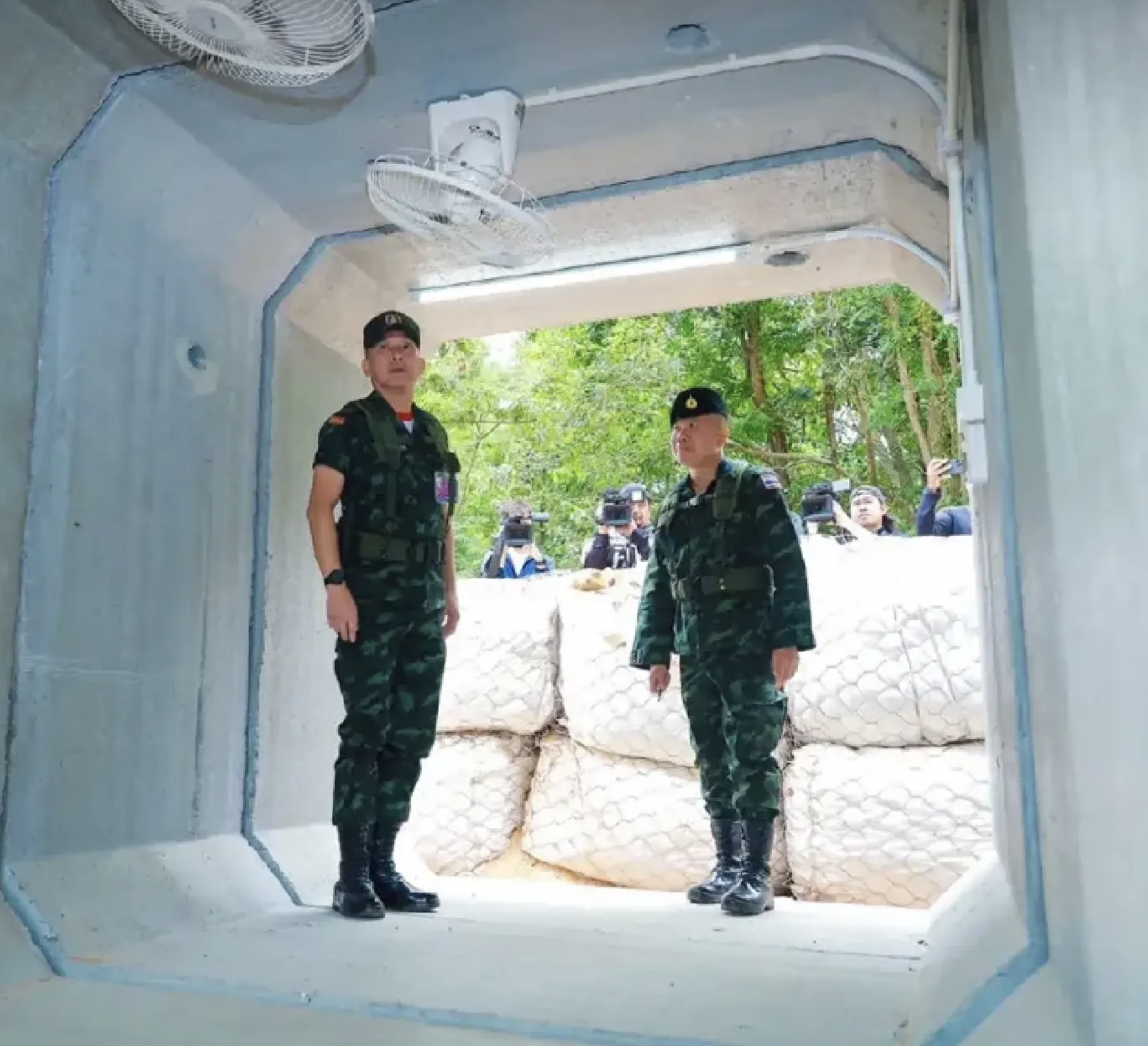 Thailand Builds Bunkers