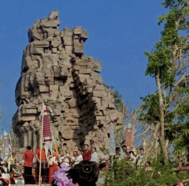A historic temple once at the center of border tensions is being revived into a cultural landmark, with restoration plans and vibrant community celebrations underway.